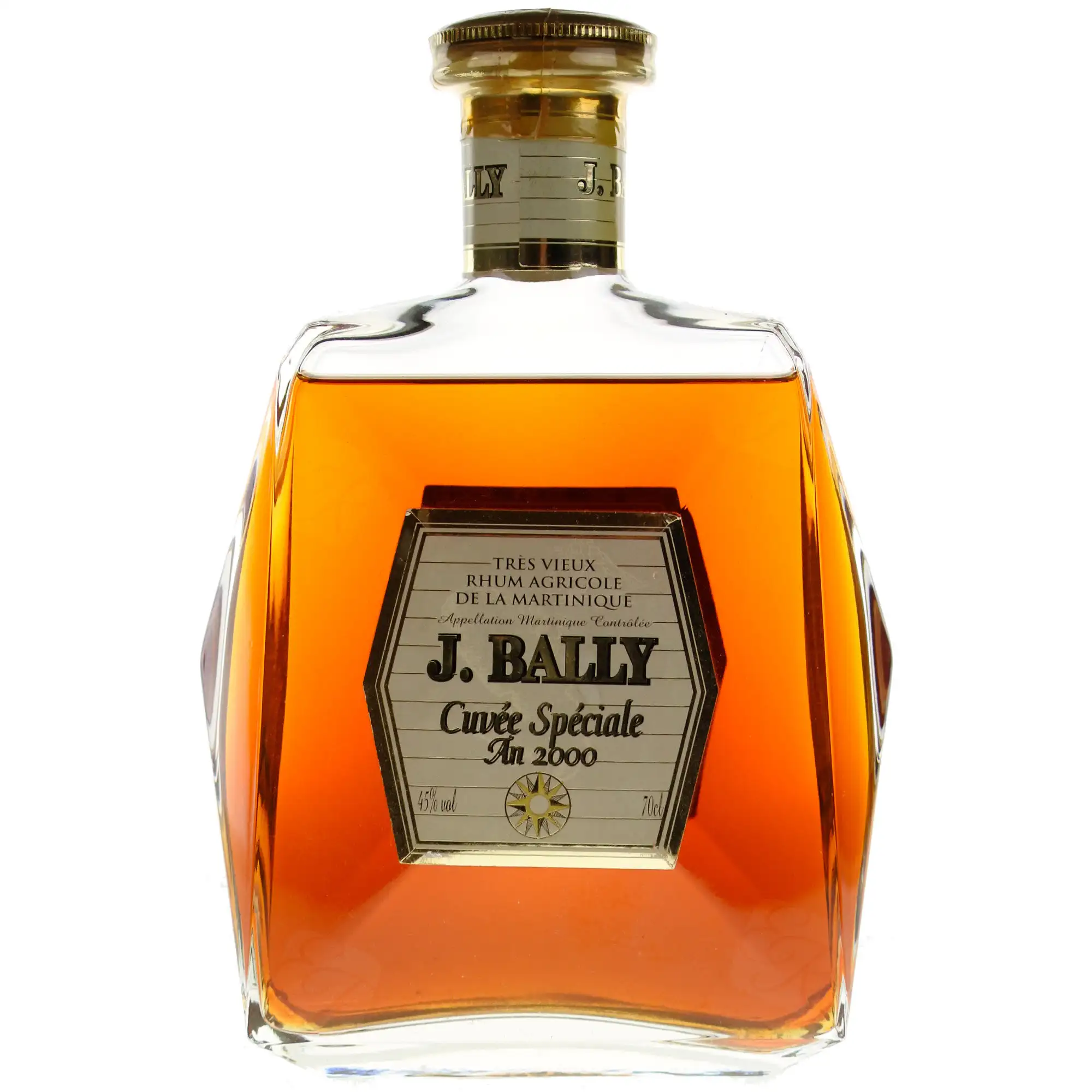Bottle of J. Bally Cuvée Spéciale An 2000