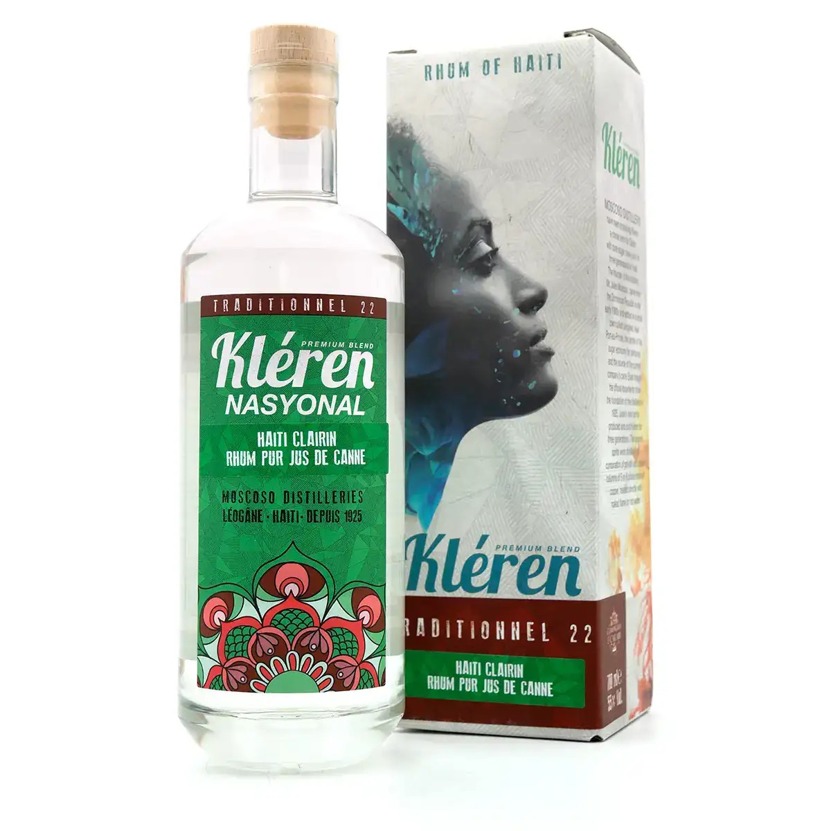 Bottle of Kléren Nasyonal Traditionnel 22