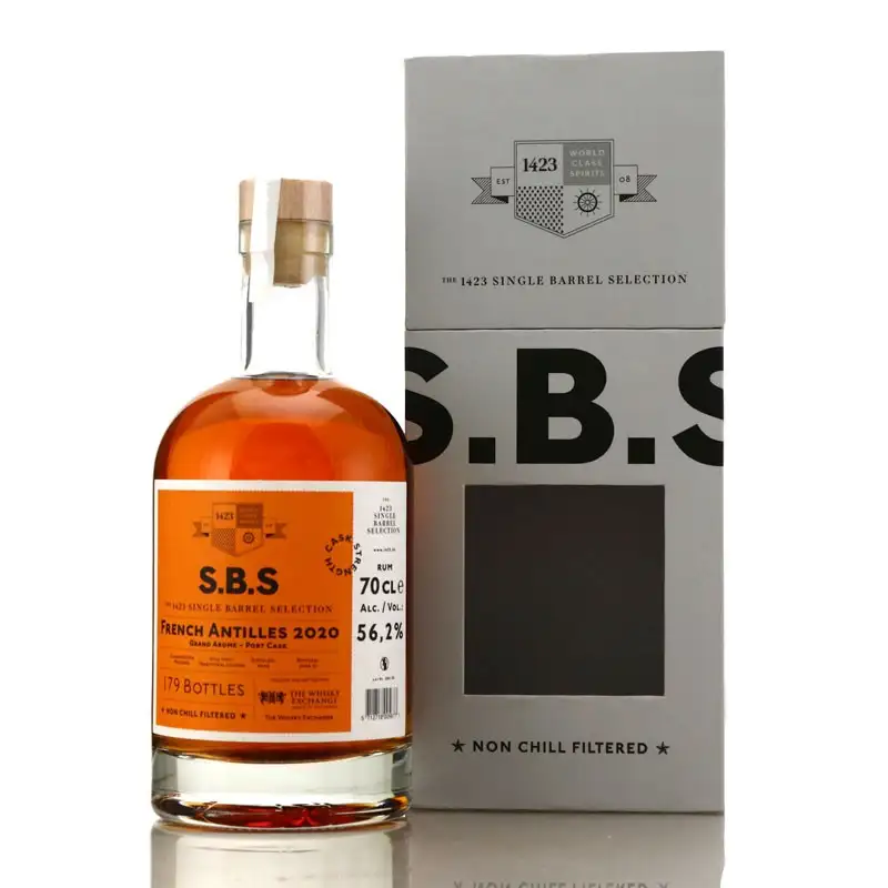 Image of the front of the bottle of the rum S.B.S French Antilles (TWE Exclusive) Grand Arôme