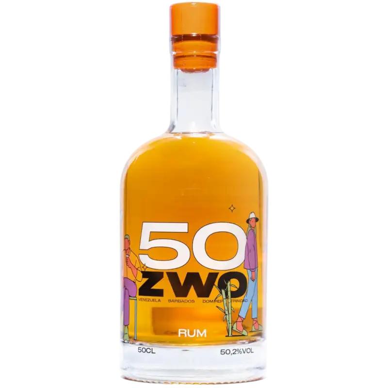 Bottle of C. Fischer 50zwo Rum