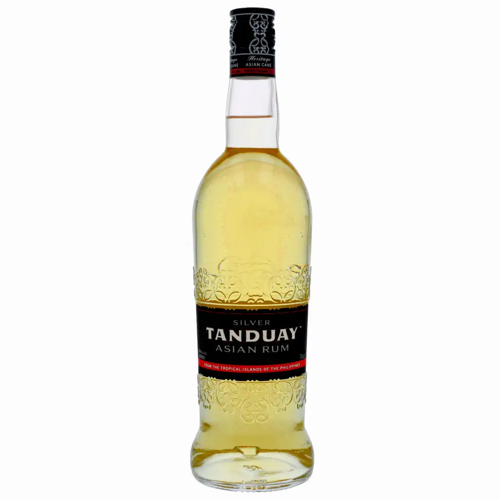 Bottle of Tanduay Silver Asian Rum