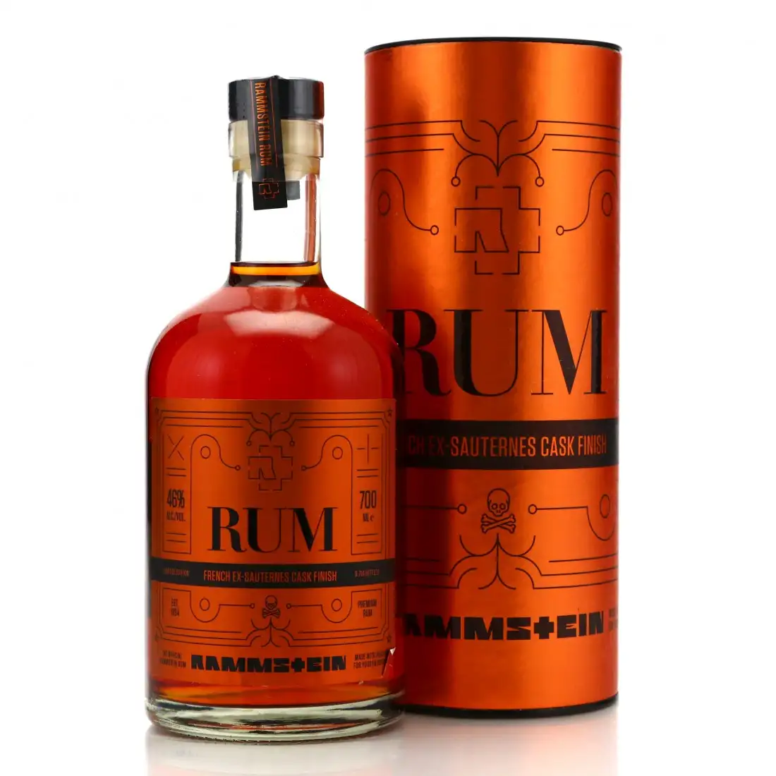 Rammstein Premium Rum - French Ex-Sauternes Cask Finish 46%