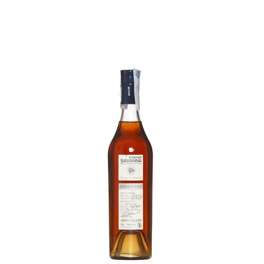 Bottle of Savanna Intense Rhum Traditionel Vieux 1999
