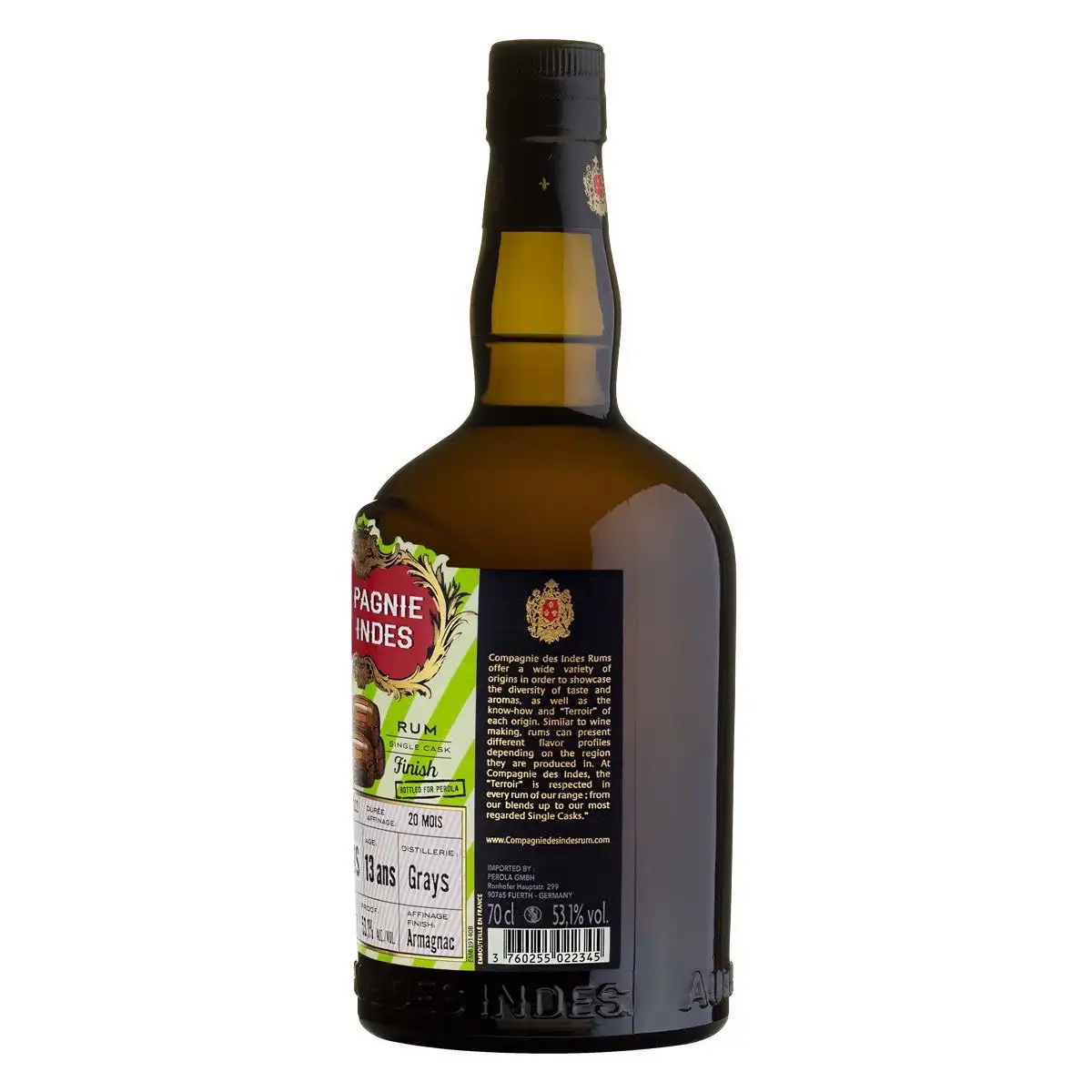 High resolution image of CDI Grays Mauritius (Perola) 2009