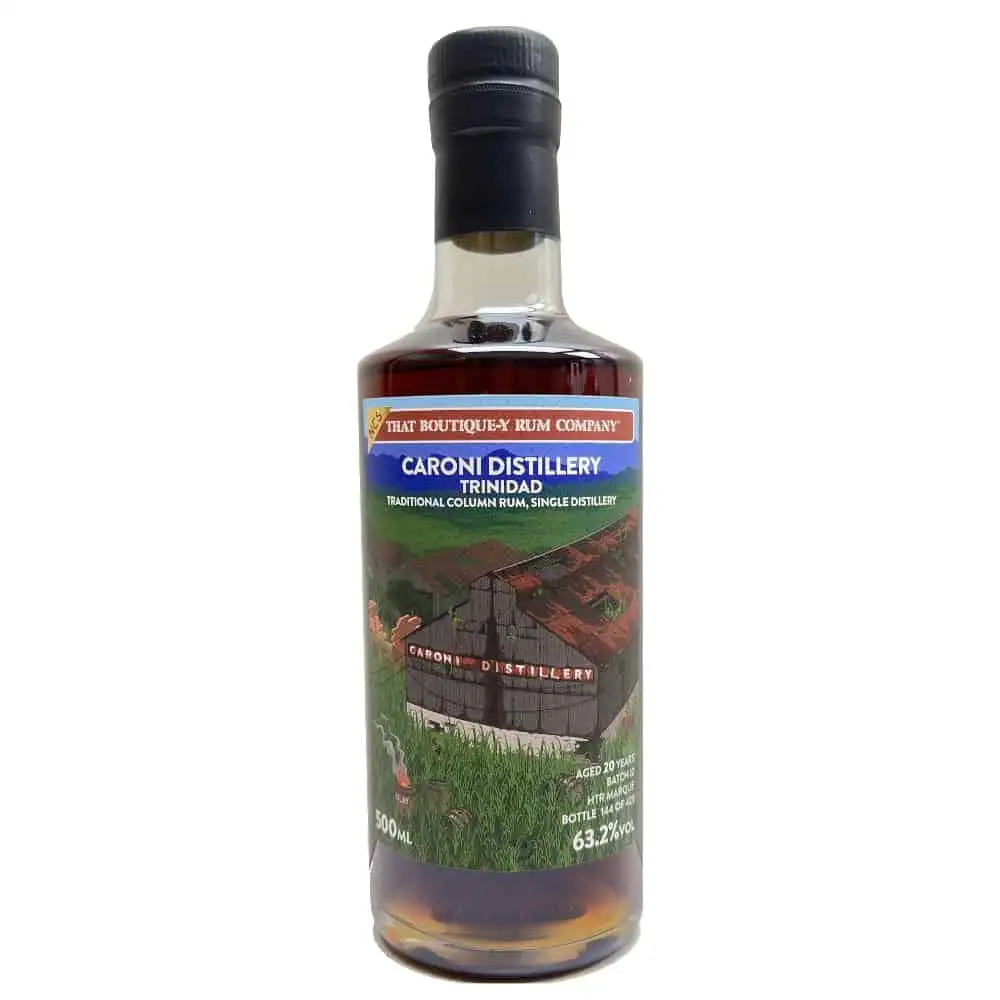 Bottle of TBRC Caroni HTR