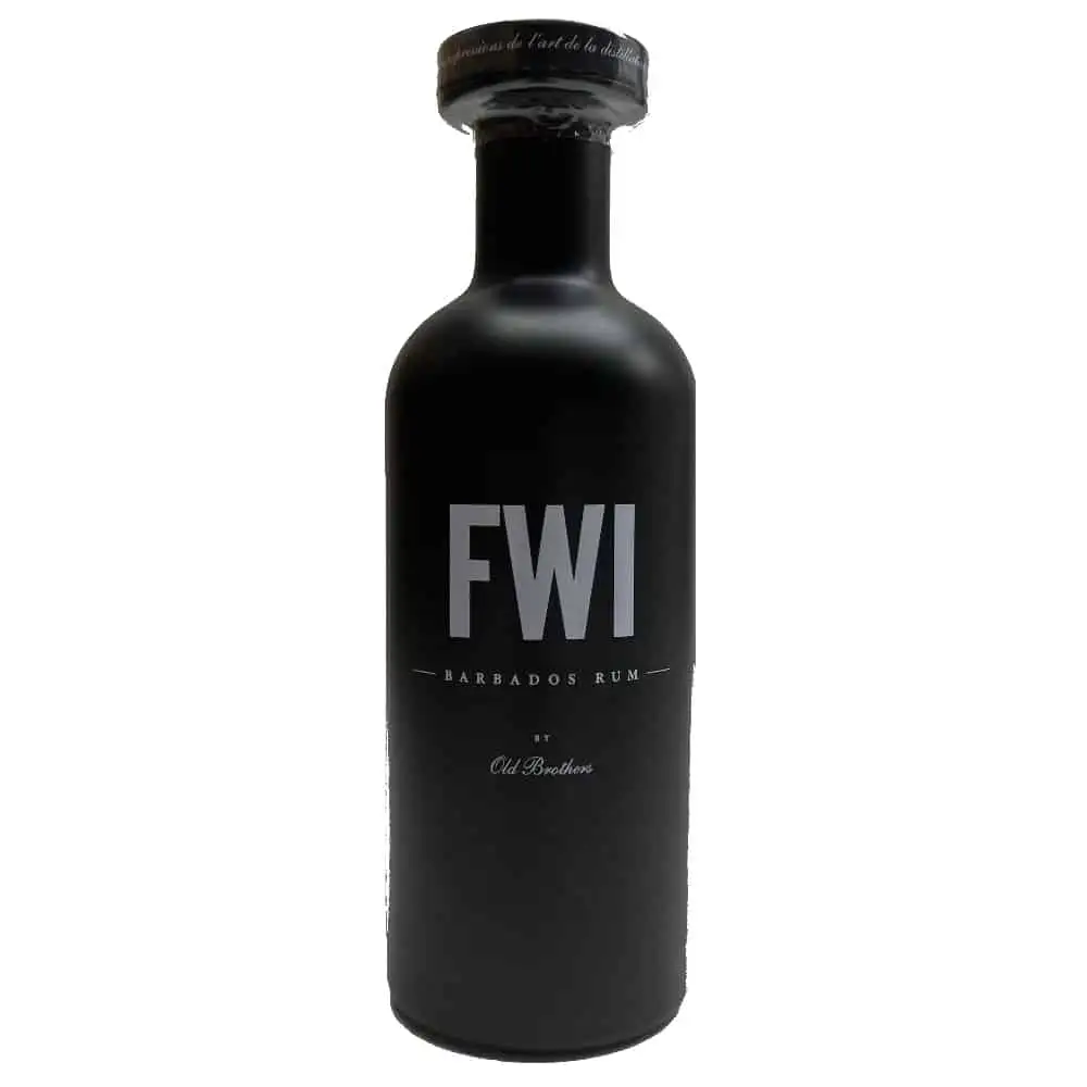 Bottle of Old Brothers FWI (Old Bajan Rum)