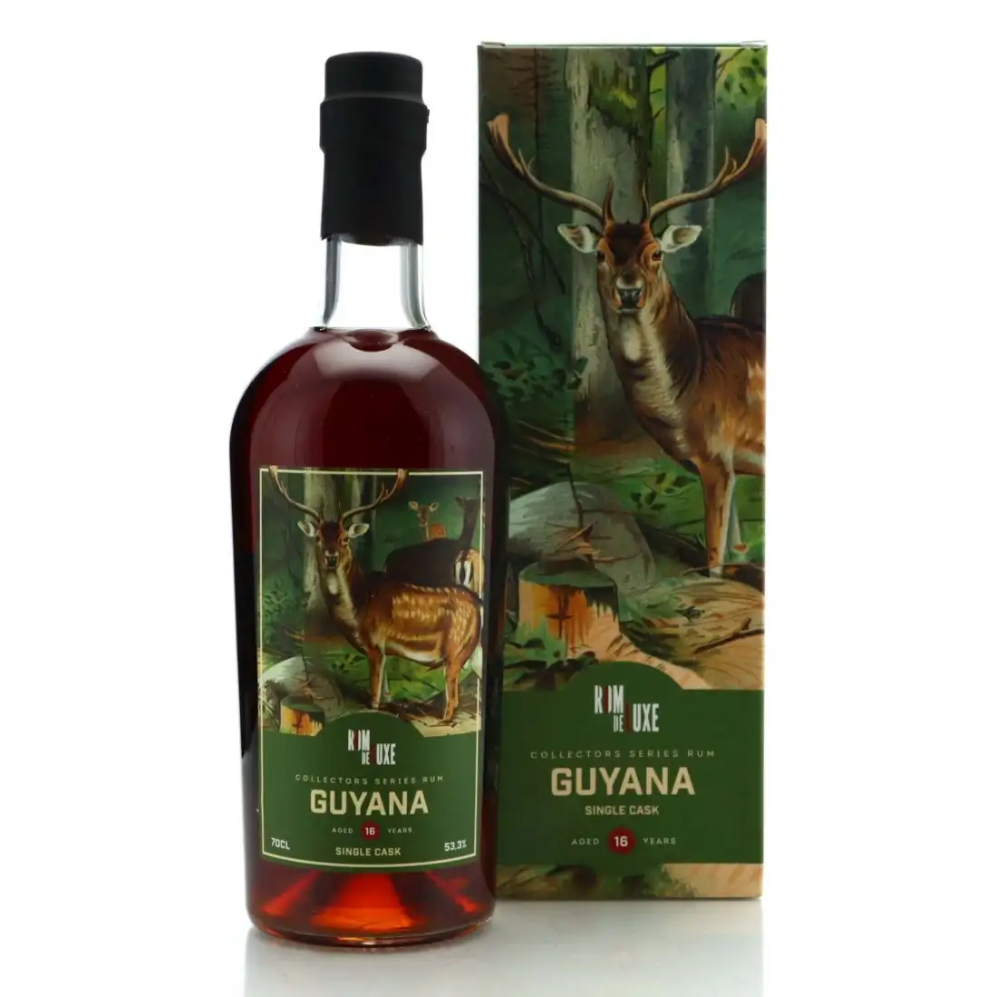 Image of the front of the bottle of the rumCollectors Series No.12 Guyana 16 REV