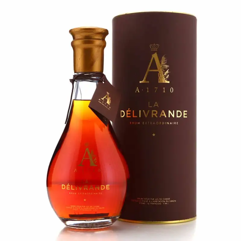 Image of the front of the bottle of the rum A1710 La Délivrande