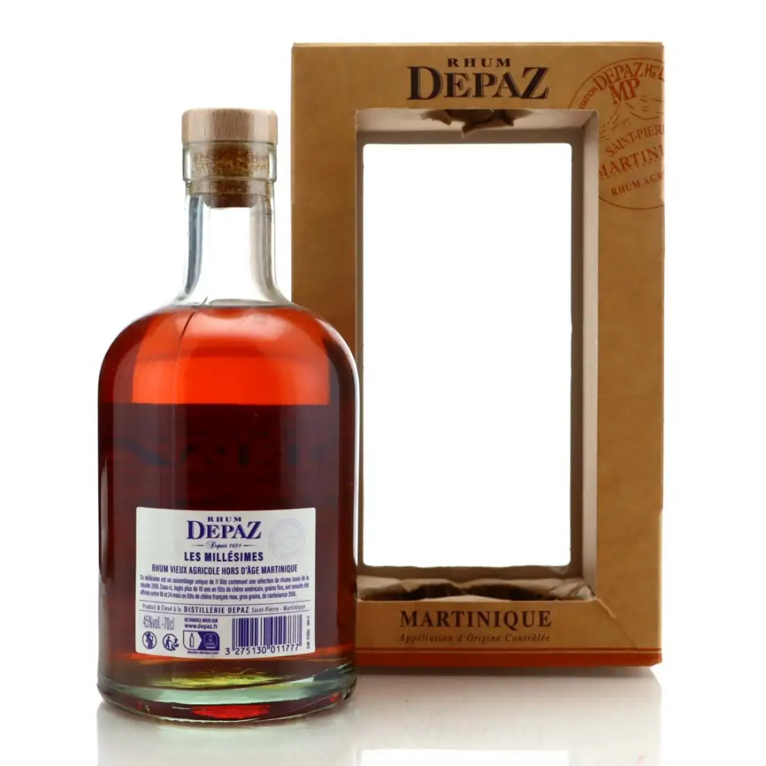 High resolution image of Depaz Les Millésimes 2010