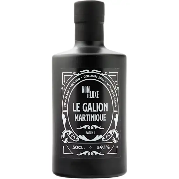Image of the front of the bottle of the rum Le Galion (Batch II)