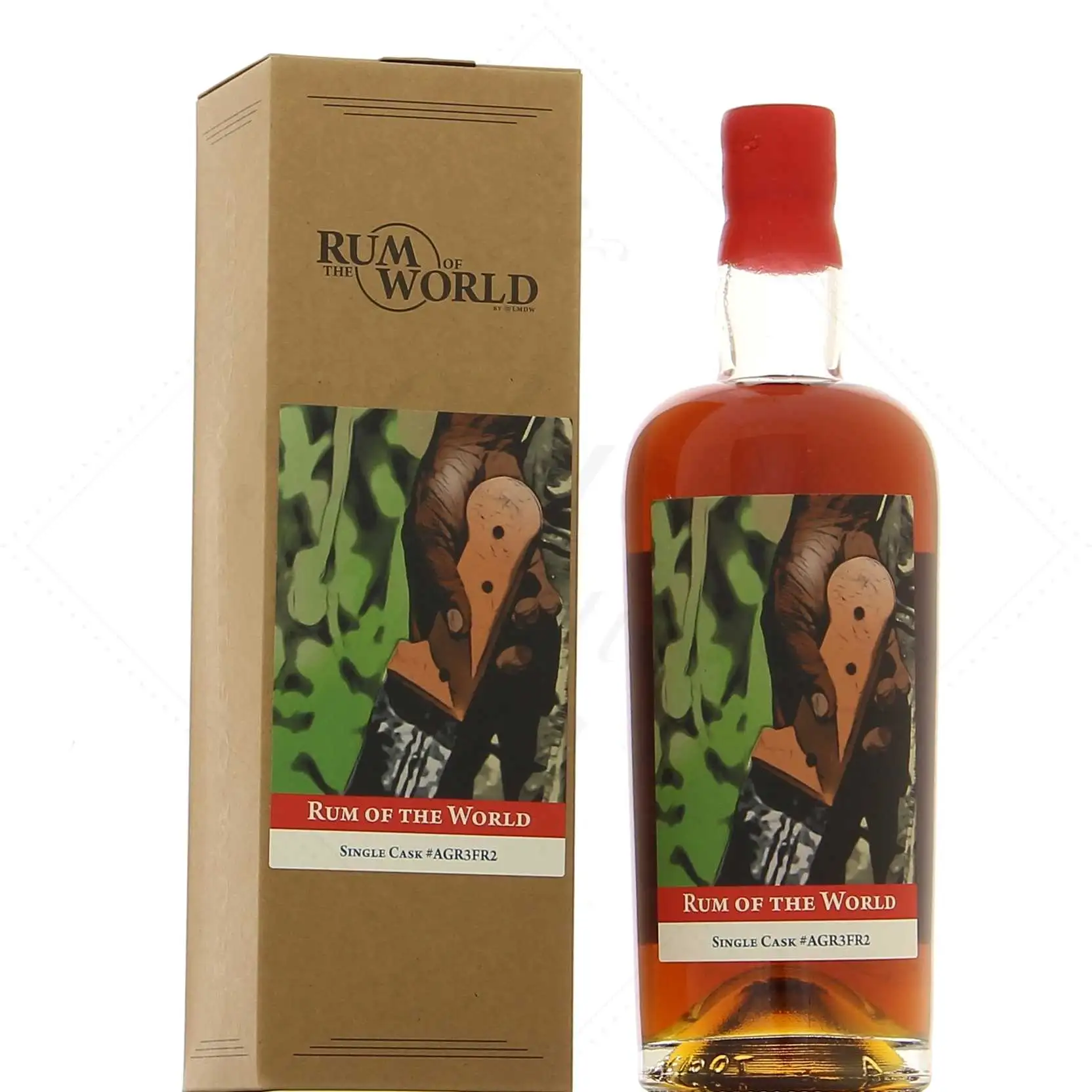 Bottle of Fine Spirits Rum of the World Single Cask