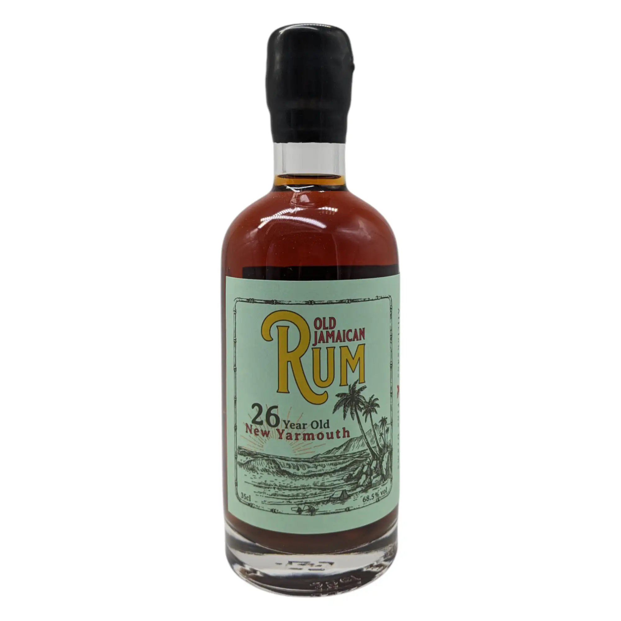 Image of the front of the bottle of the rumOld Jamaican Rum (Aficionados) NYE