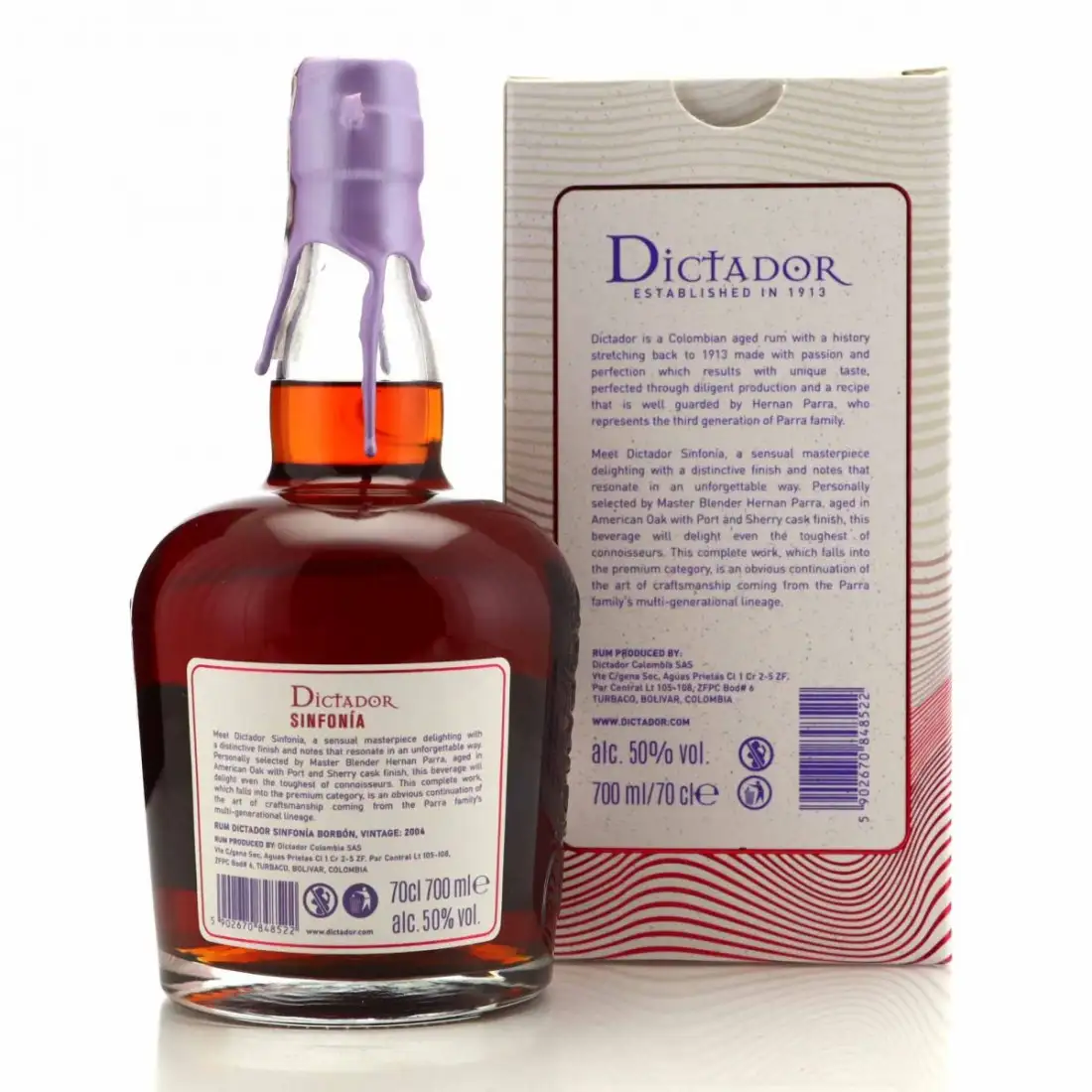 High resolution image of Dictador Sinfonía Borbón 2004