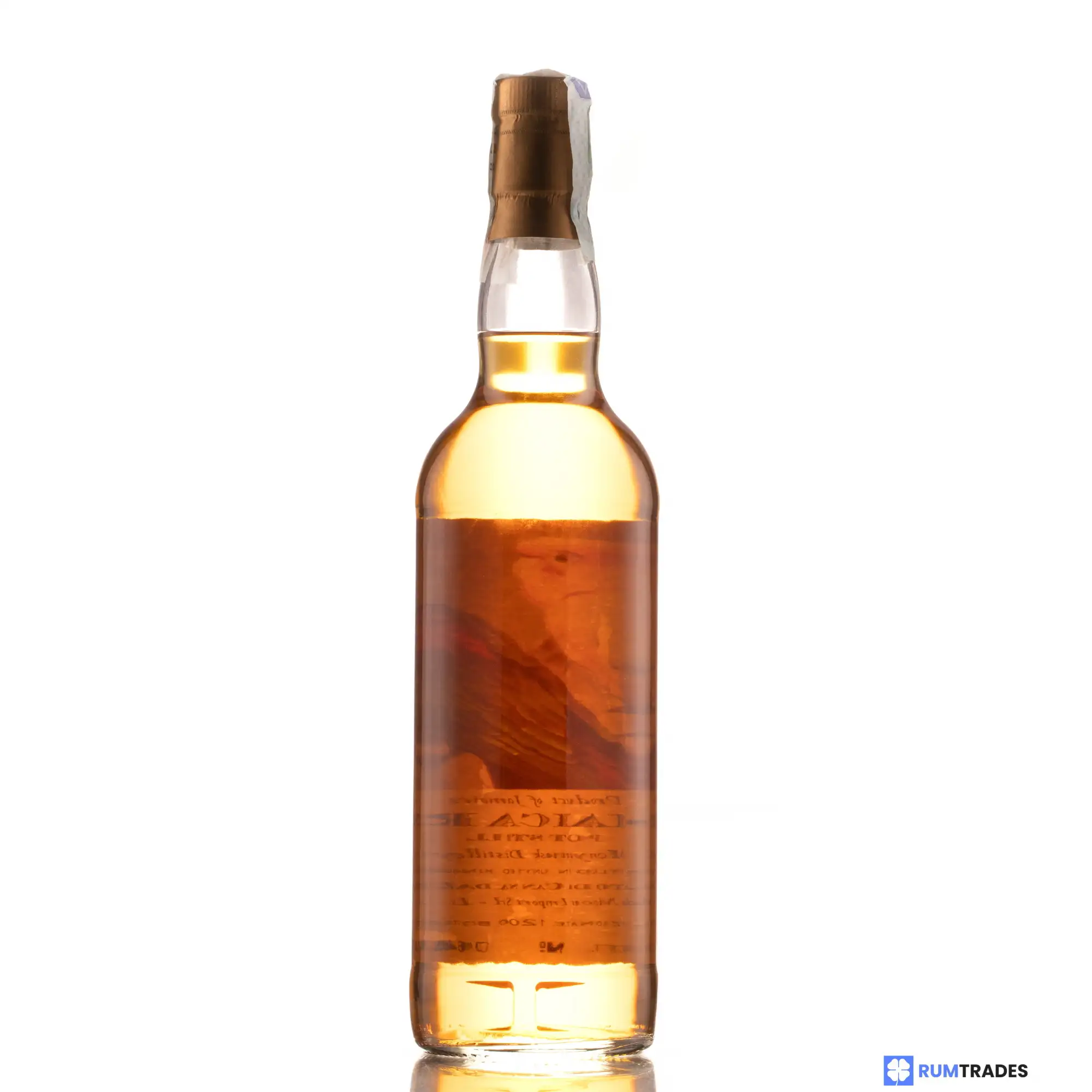 High resolution image of Moon Import Clarendon Jamaica Rum 2002