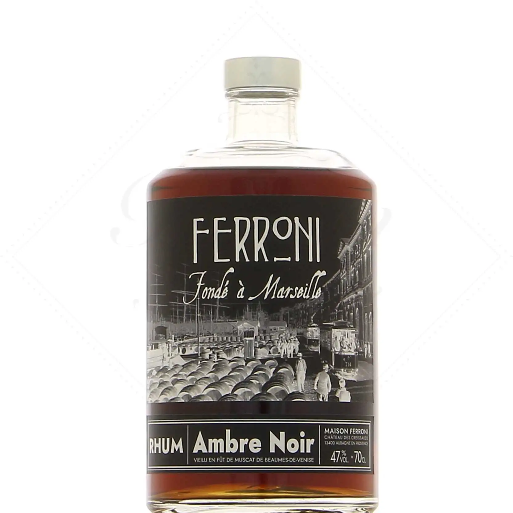 Bottle of Ferroni Rhum Ambre Noir