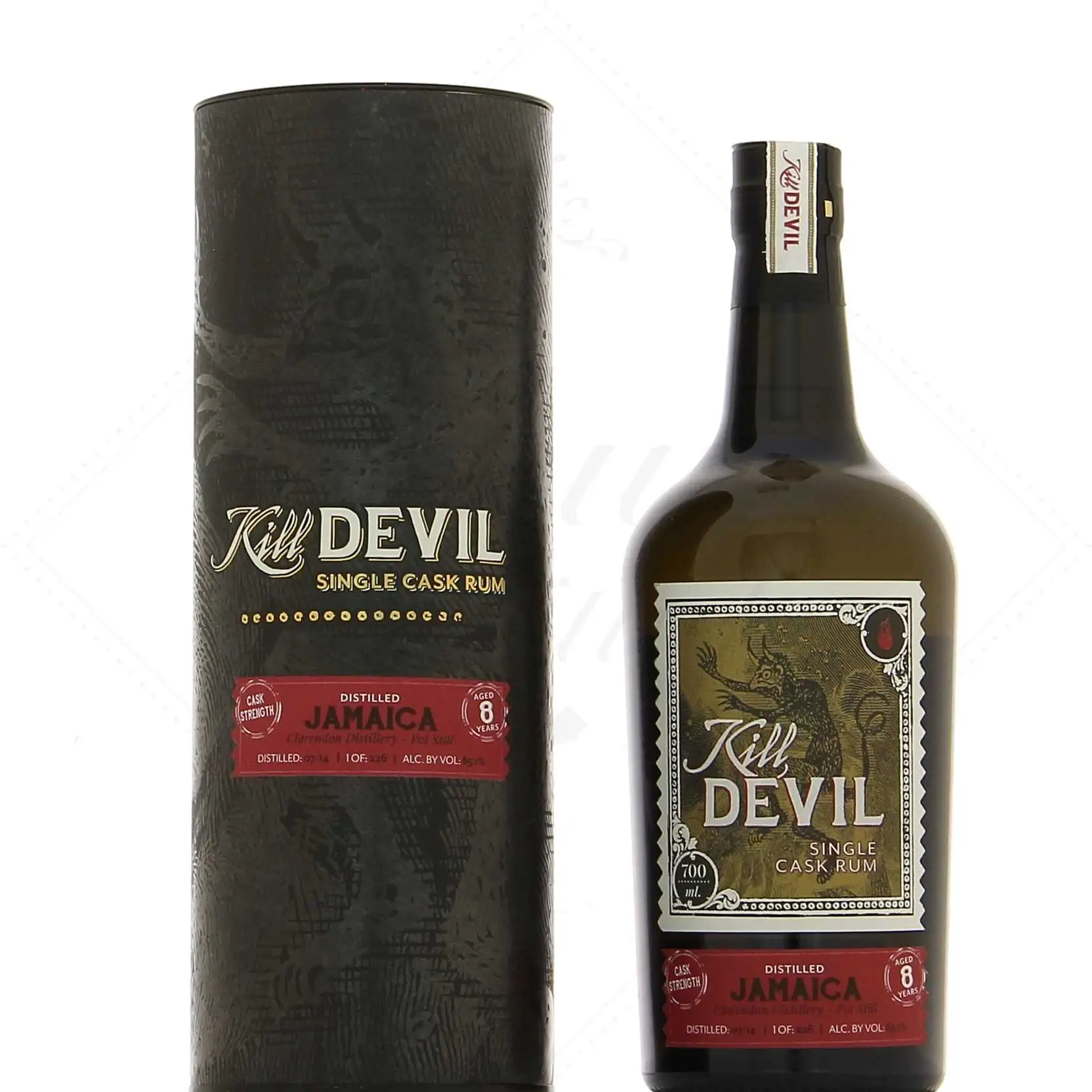 Bottle of Clarendon Kill Devil Jamaica 2014