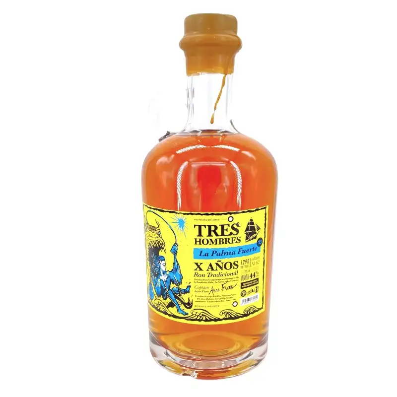 Image of the front of the bottle of the rum Ed. 62 La Palma Fuerte ‘23