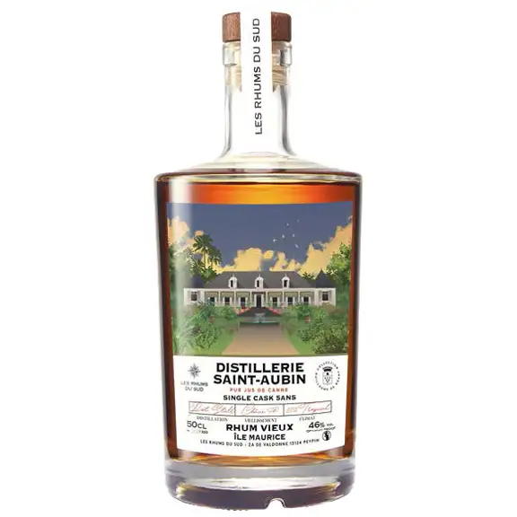 Bottle of Les Rhums du Sud Saint Aubin Single Cask (Collection Guillaume de Roany)