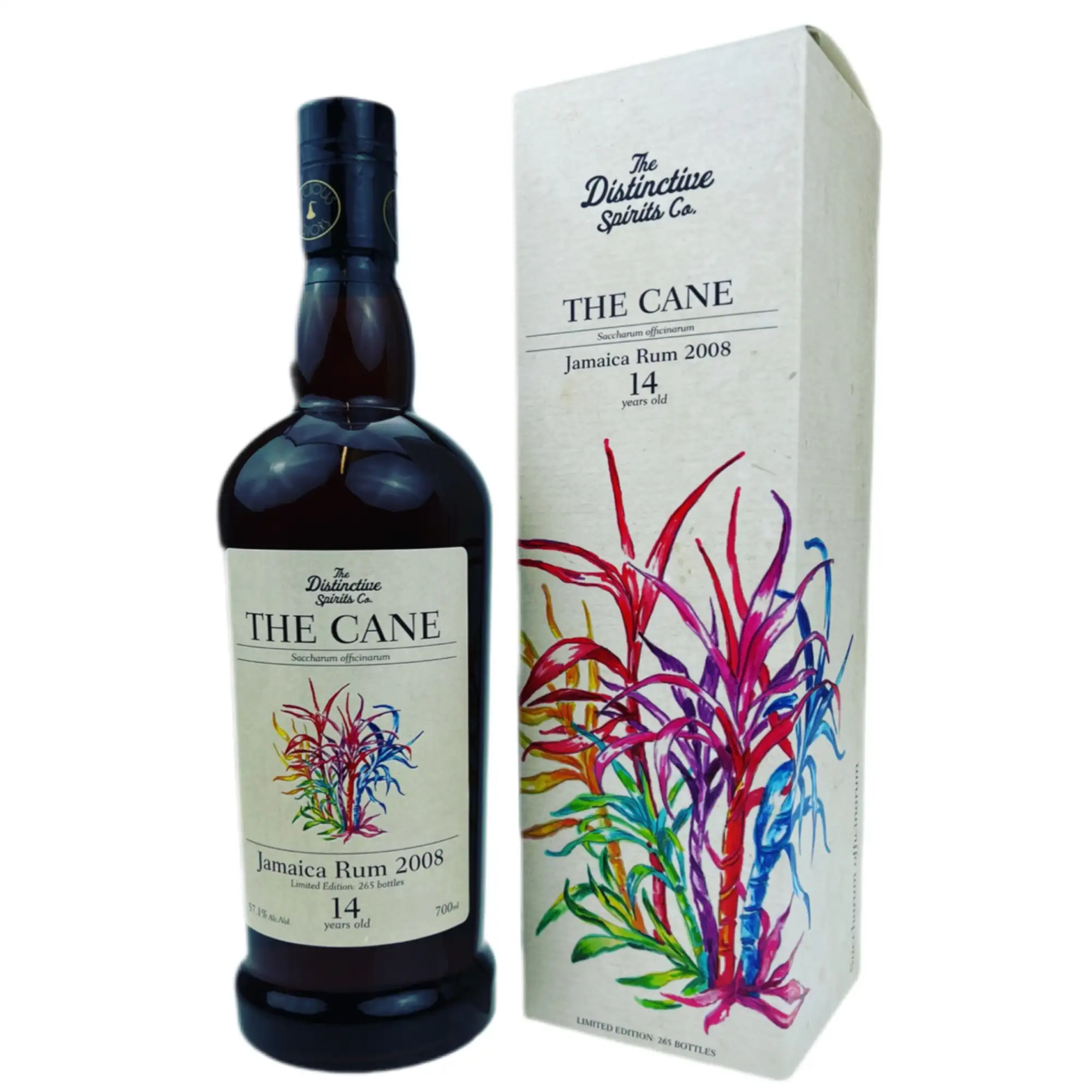 Image of the front of the bottle of the rumThe Cane Jamaica Rum