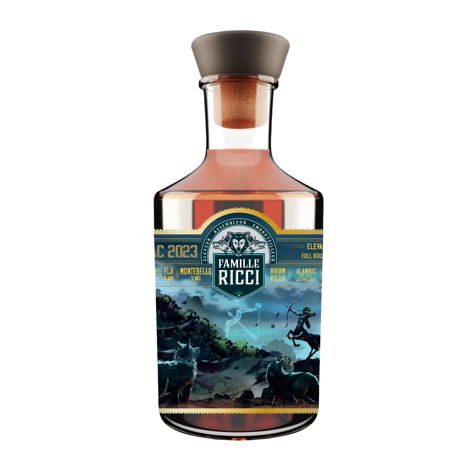 Bottle of Famille Ricci Zodiac 2023 Sagittaire