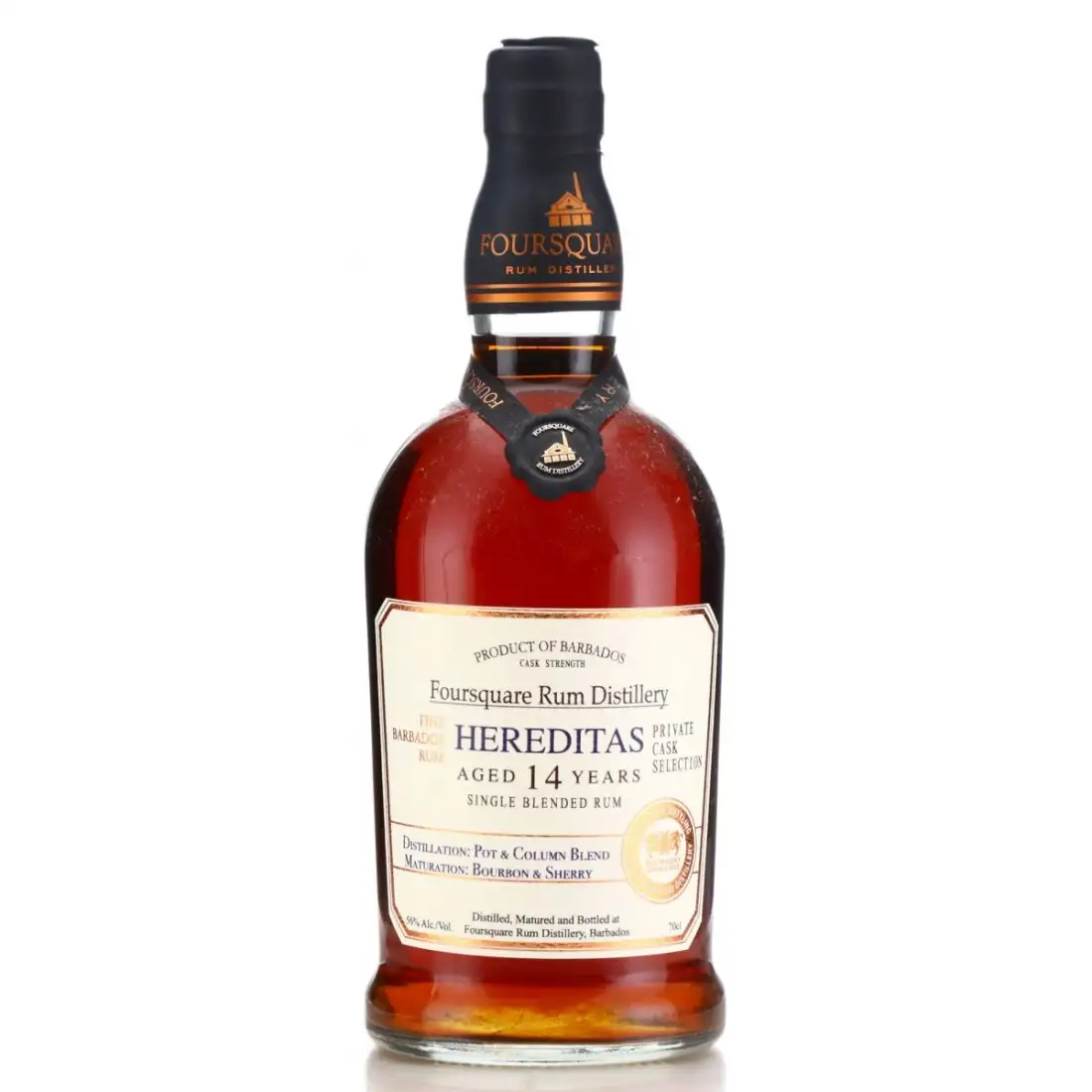 Image of the front of the bottle of the rumMystique Private Cask (The Whisky Exchange)