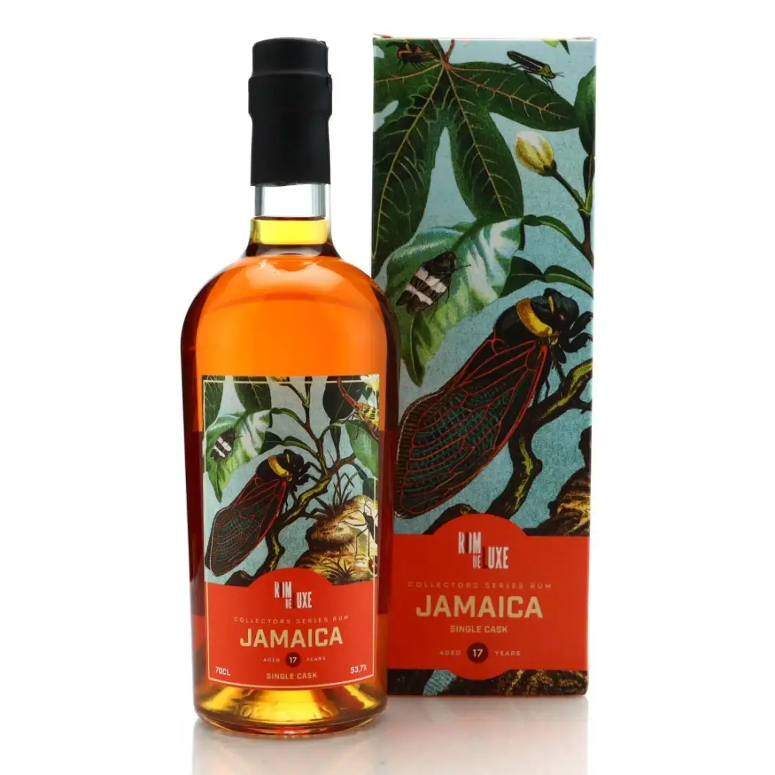 Image of the front of the bottle of the rumCollectors Series Jamaica JMWP