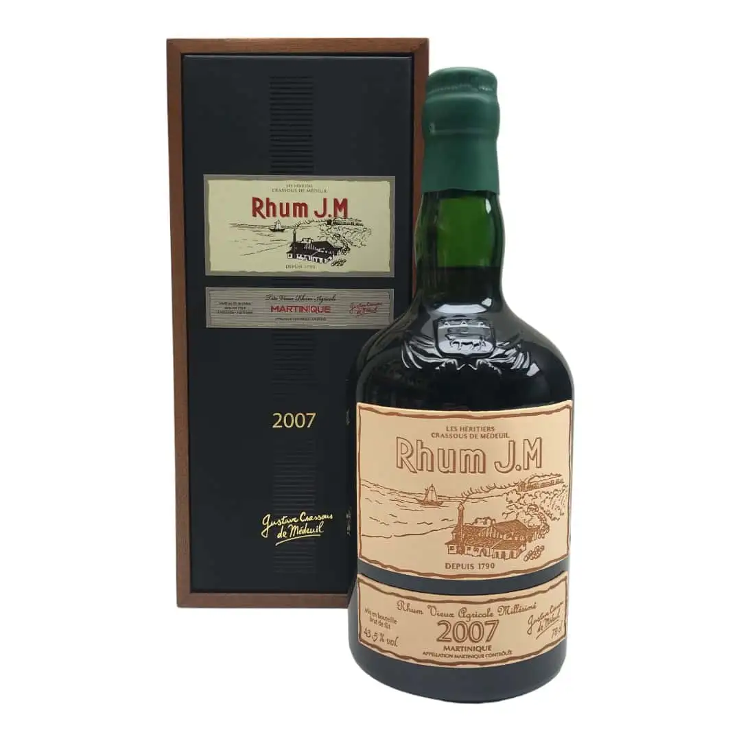 Bottle of Rhum J.M 2007