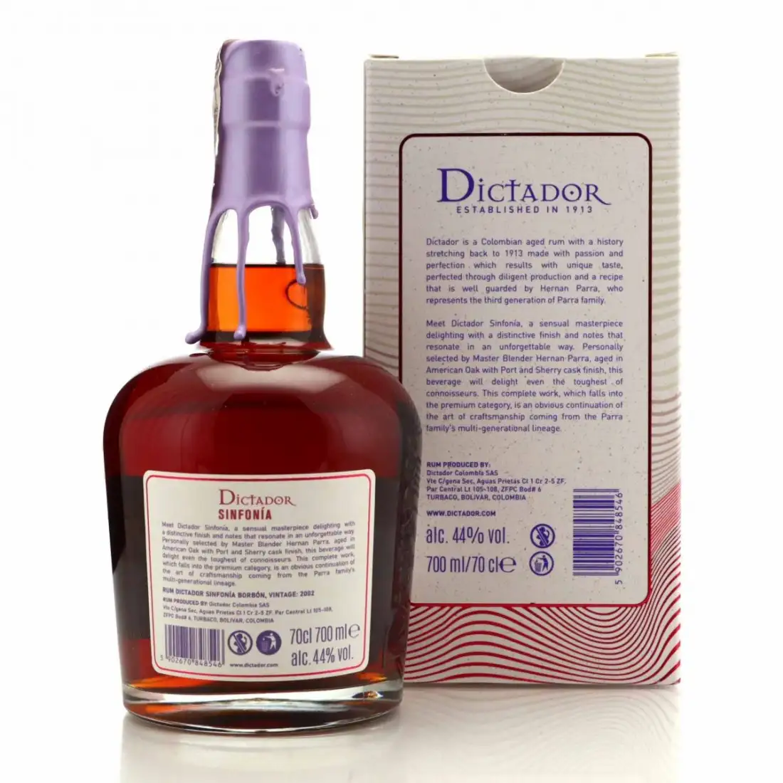 High resolution image of Dictador Sinfonía Borbón 2002