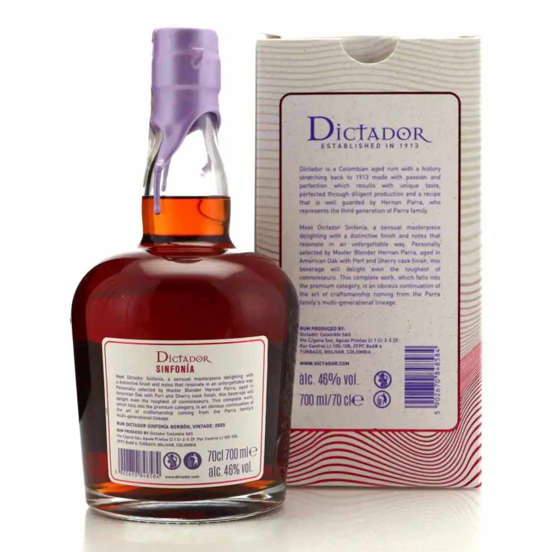 High resolution image of Dictador Sinfonía Borbón 2005