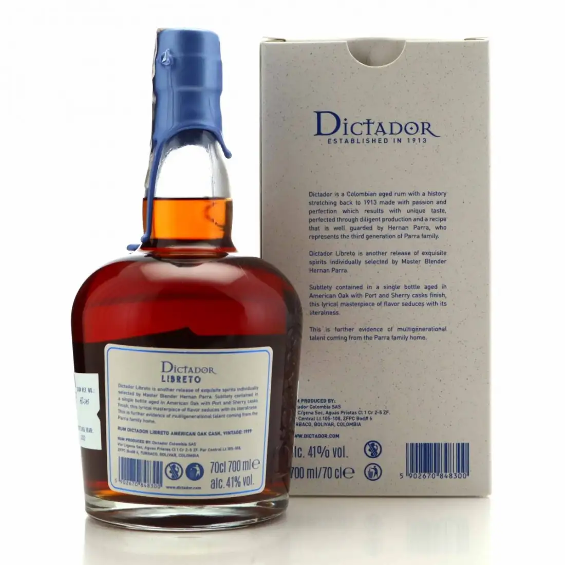 Image haute résolution de Dictador Libreto American Oak 1999