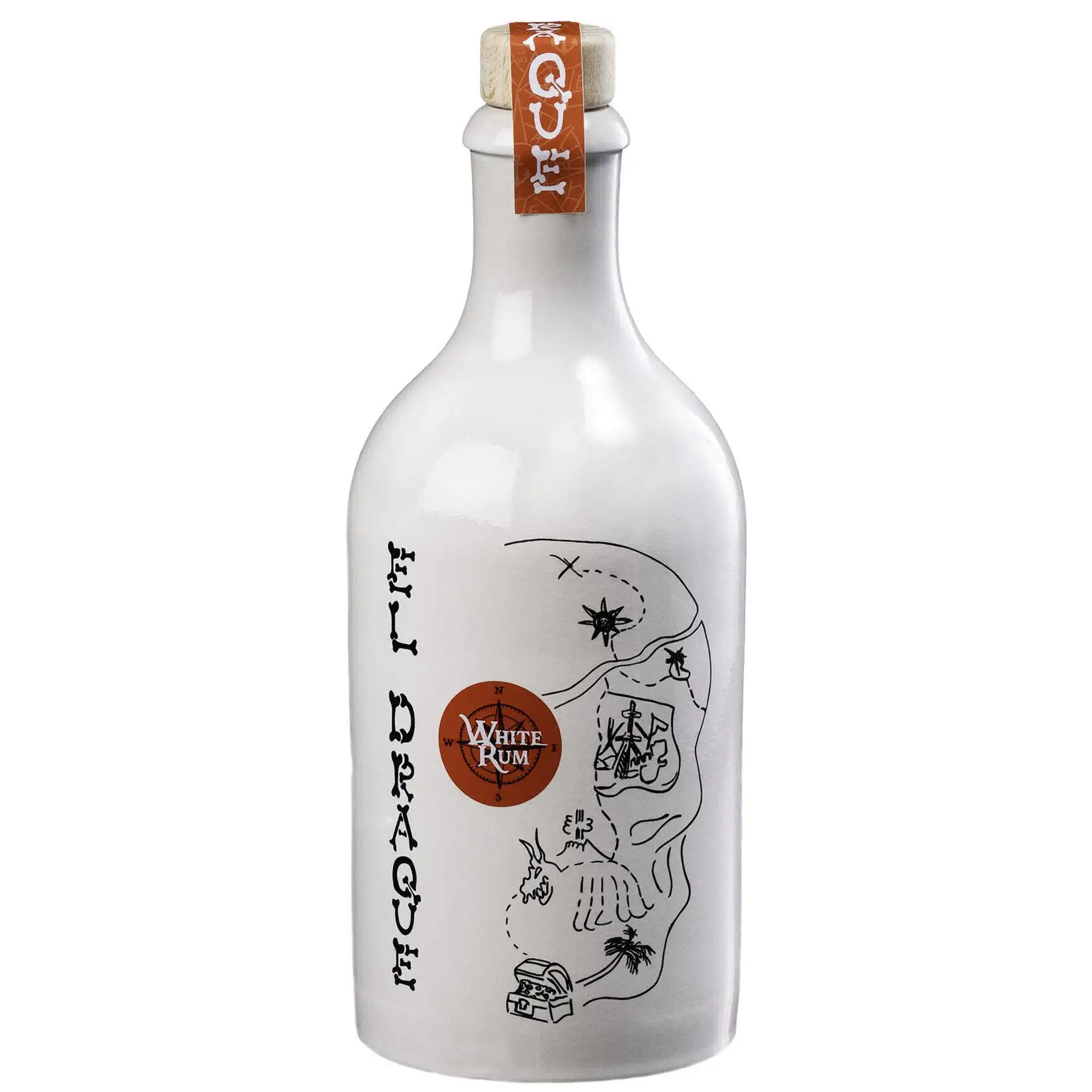 Bottle of Hind El Draque White Rum