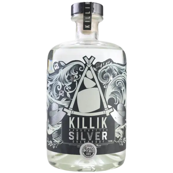 Image of the front of the bottle of the rumHandcrafted Silver Overproof