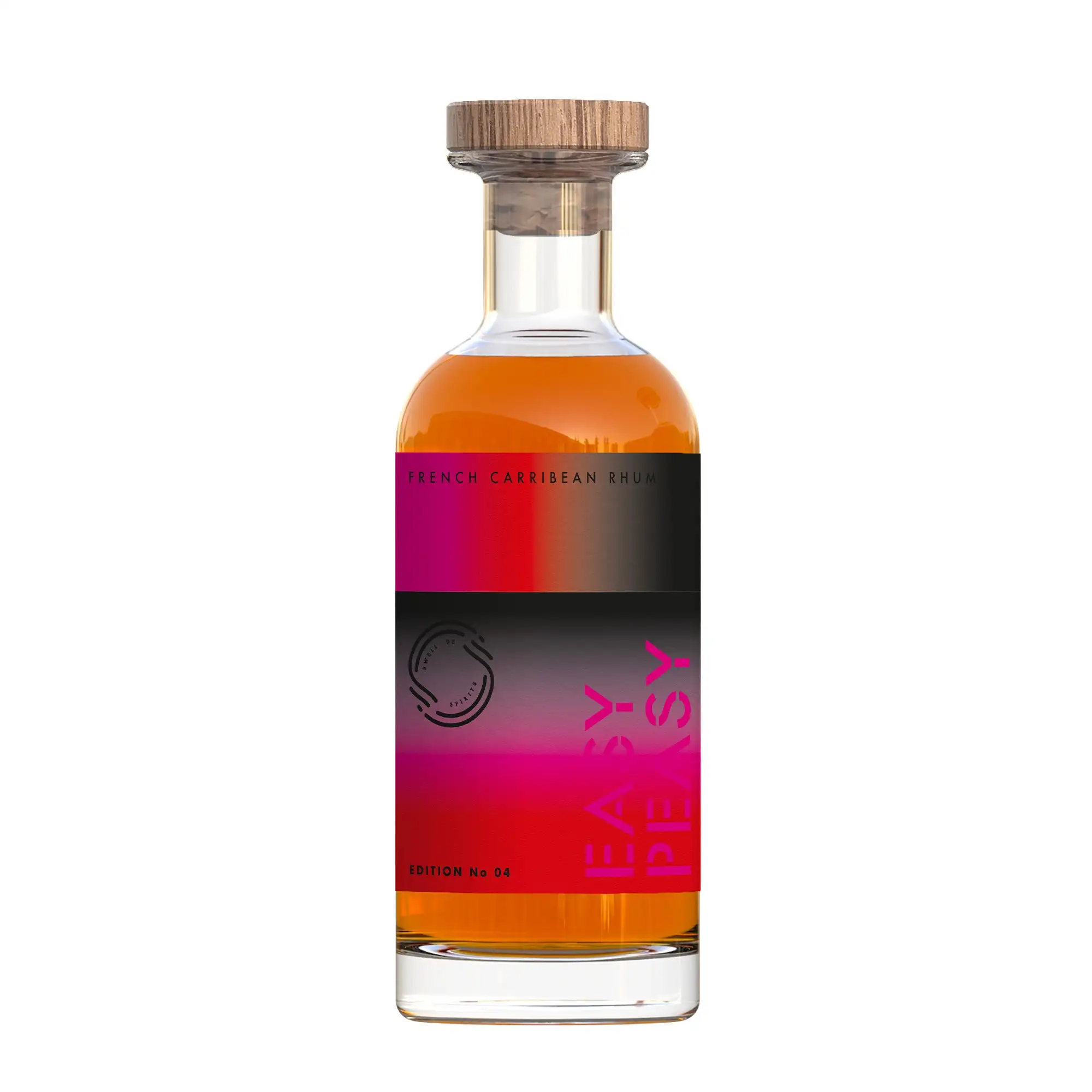 Image of the front of the bottle of the rum Easy Peasy No. 4 Grand Arôme