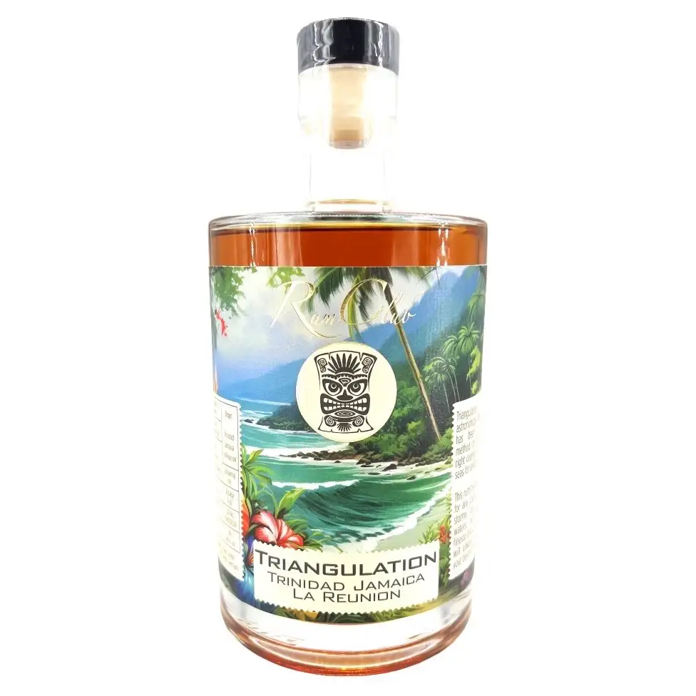 Image of the front of the bottle of the rum Rumclub Private Selection Triangulation