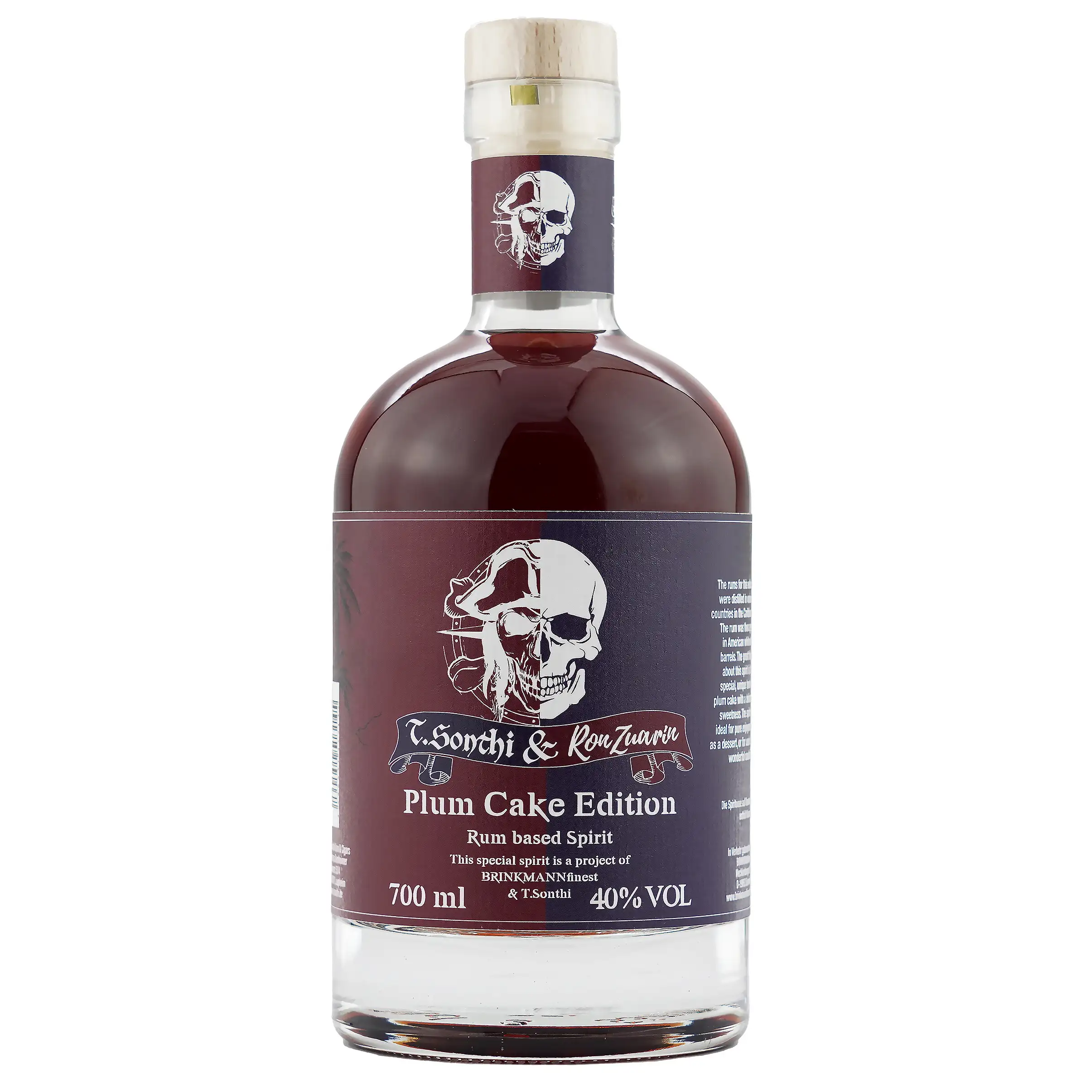 Bottle of Thomas Sontheimer T.Sonthi Plum Cake Edition (Ron Zuarin)