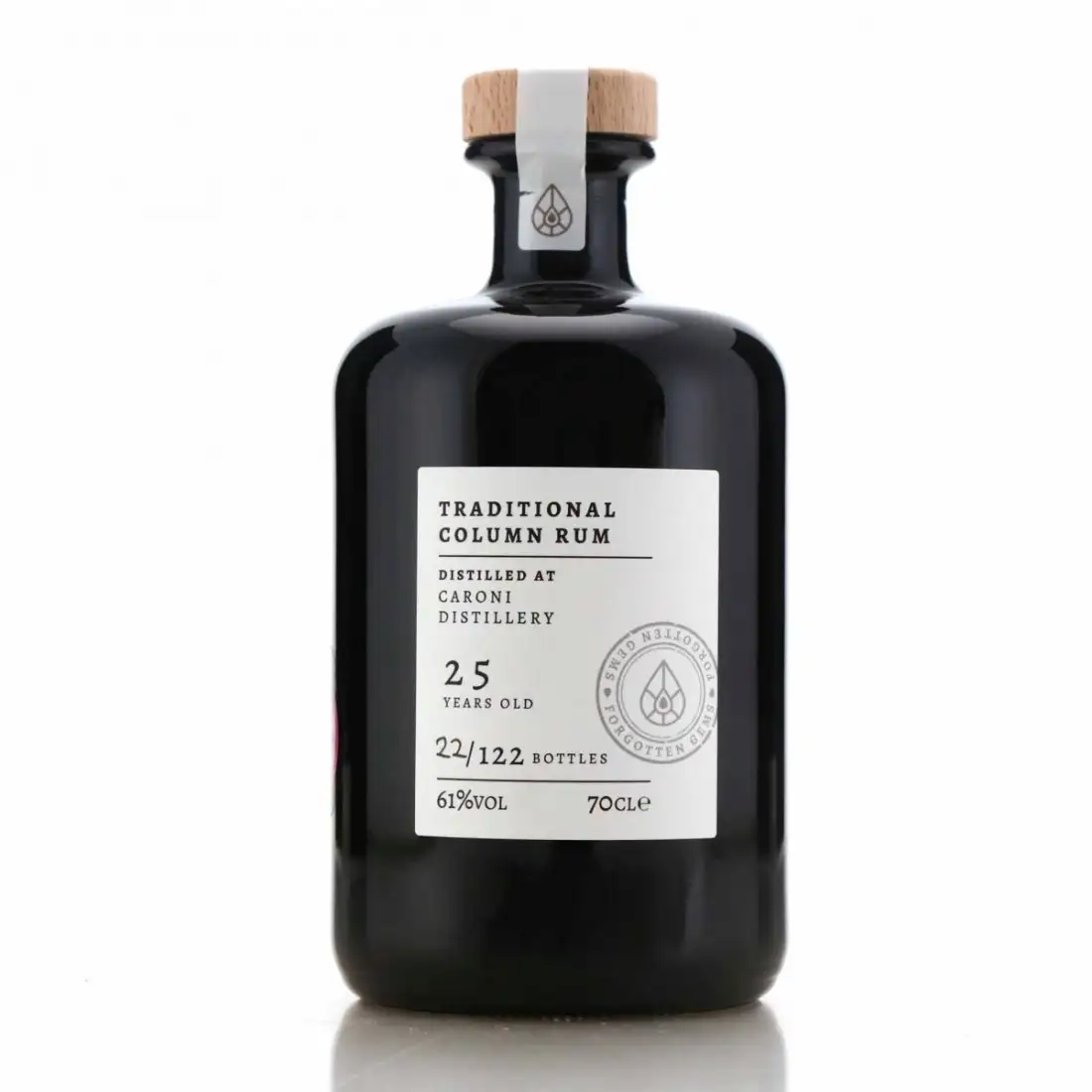 Bottle of Forgotten Gems Caroni Traditional Column Rum