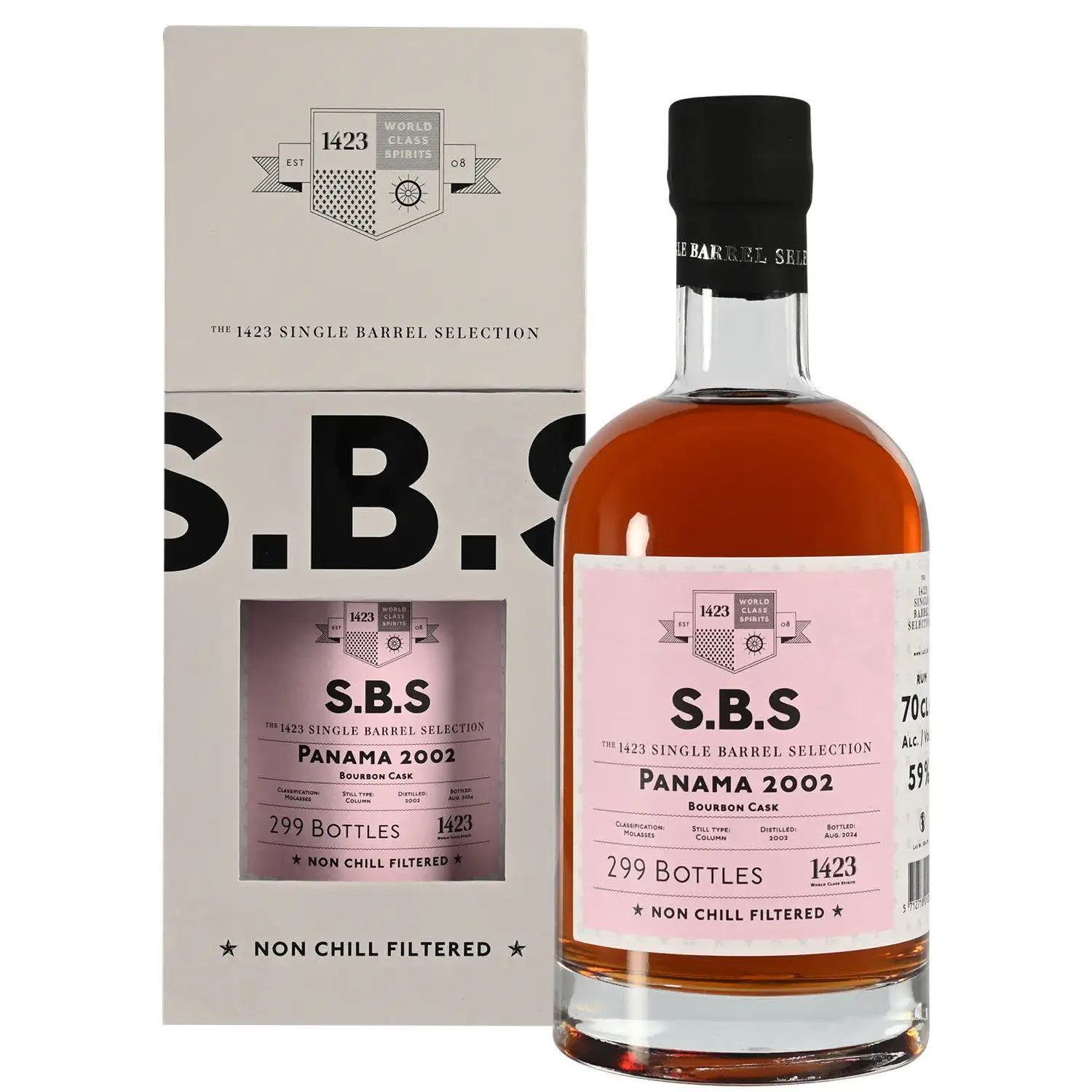 Bottle of S.B.S Panama 2002