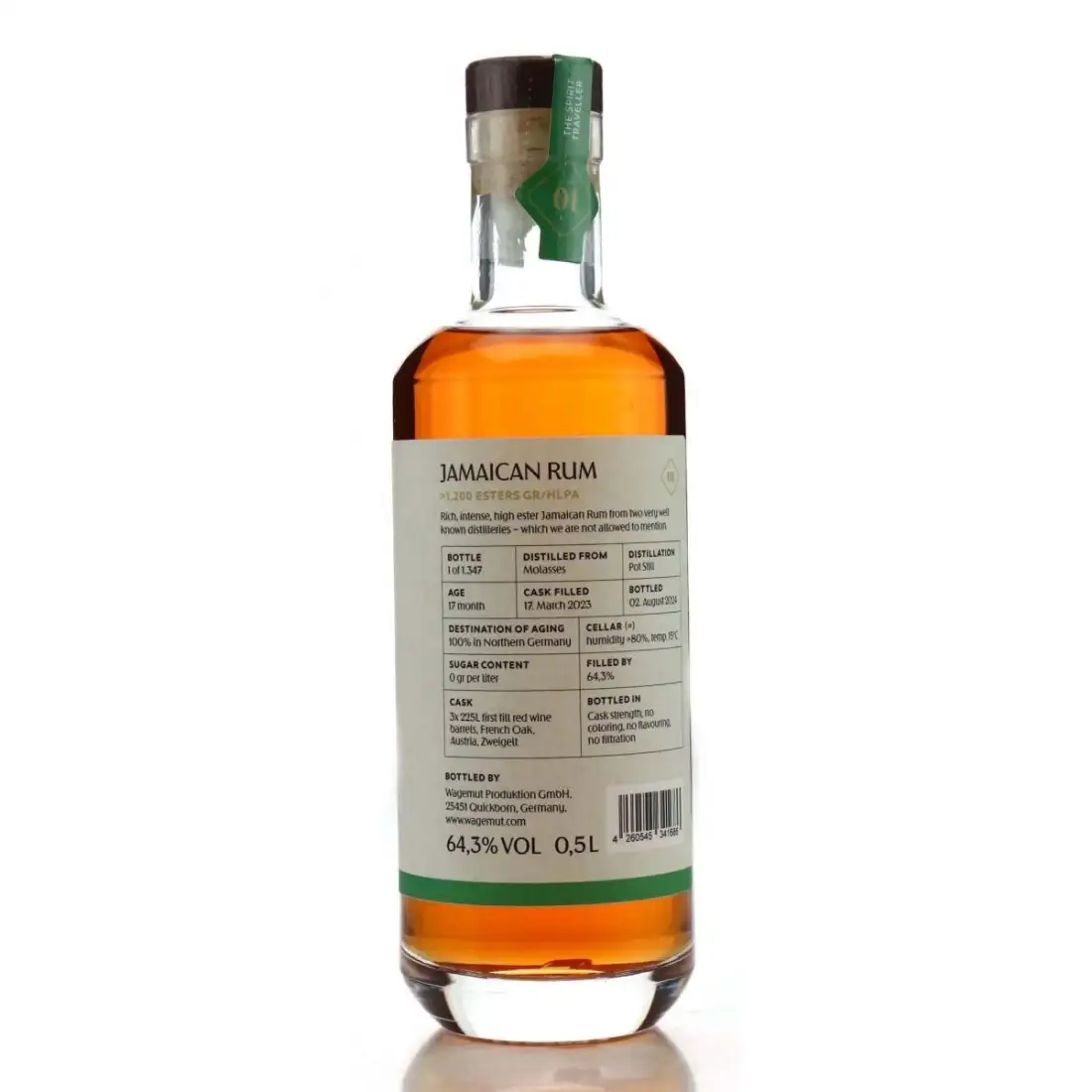 Hochauflösendes Bild von N. Kröger The Spirit Traveller Jamaican Rum 2023