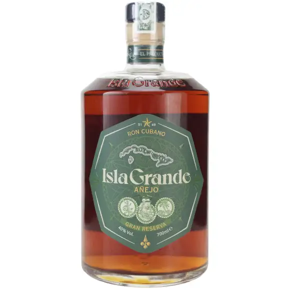 Bottle of Cuba Ron S.A. Isla Grande Añejo Gran Reserva