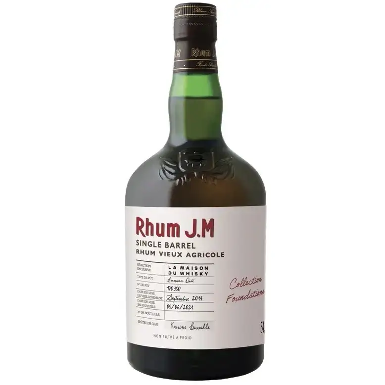 Image of the front of the bottle of the rumSingle Barrel (Foundations)