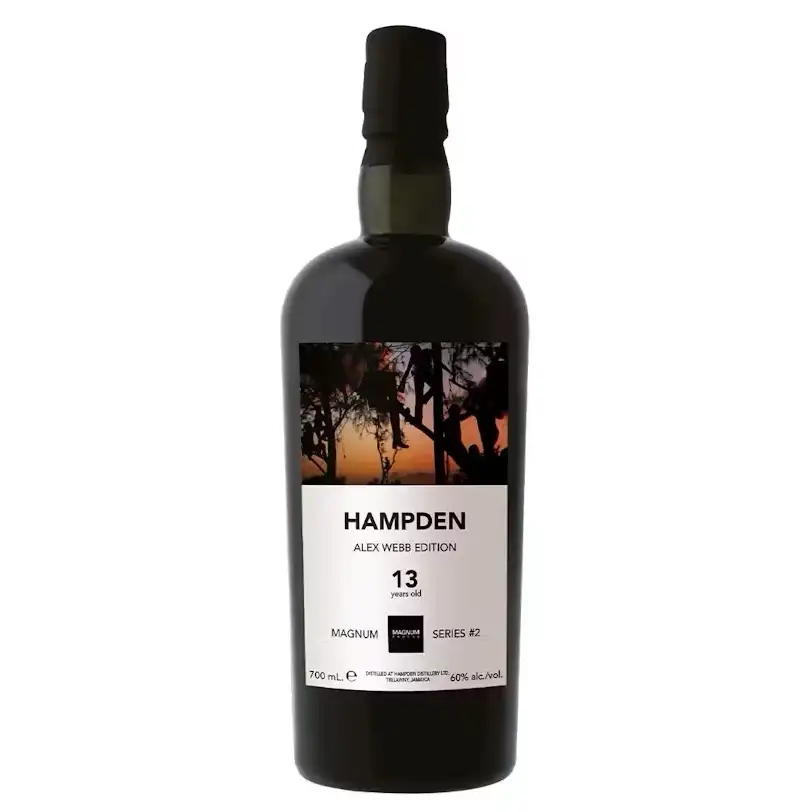 Image of the front of the bottle of the rumAlex Webb Edition LROK