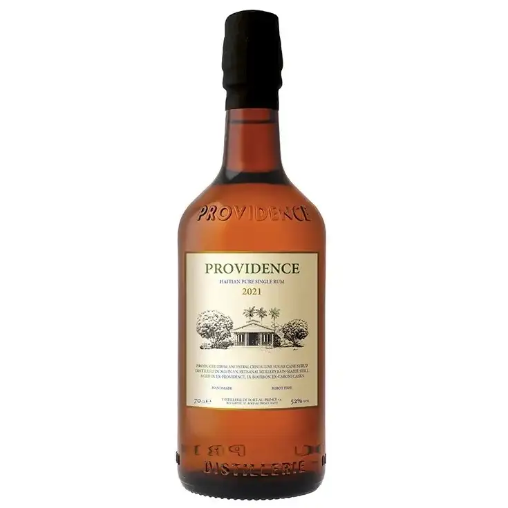 Image of the front of the bottle of the rumProvidence Haitian Pure Single Rum