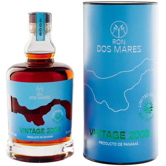 Bottle of Ron Dos Mares Distillery Hacienda San Isidro Companero Vintage 2008