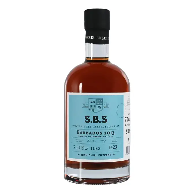 Bottle of Foursquare S.B.S Barbados 2013