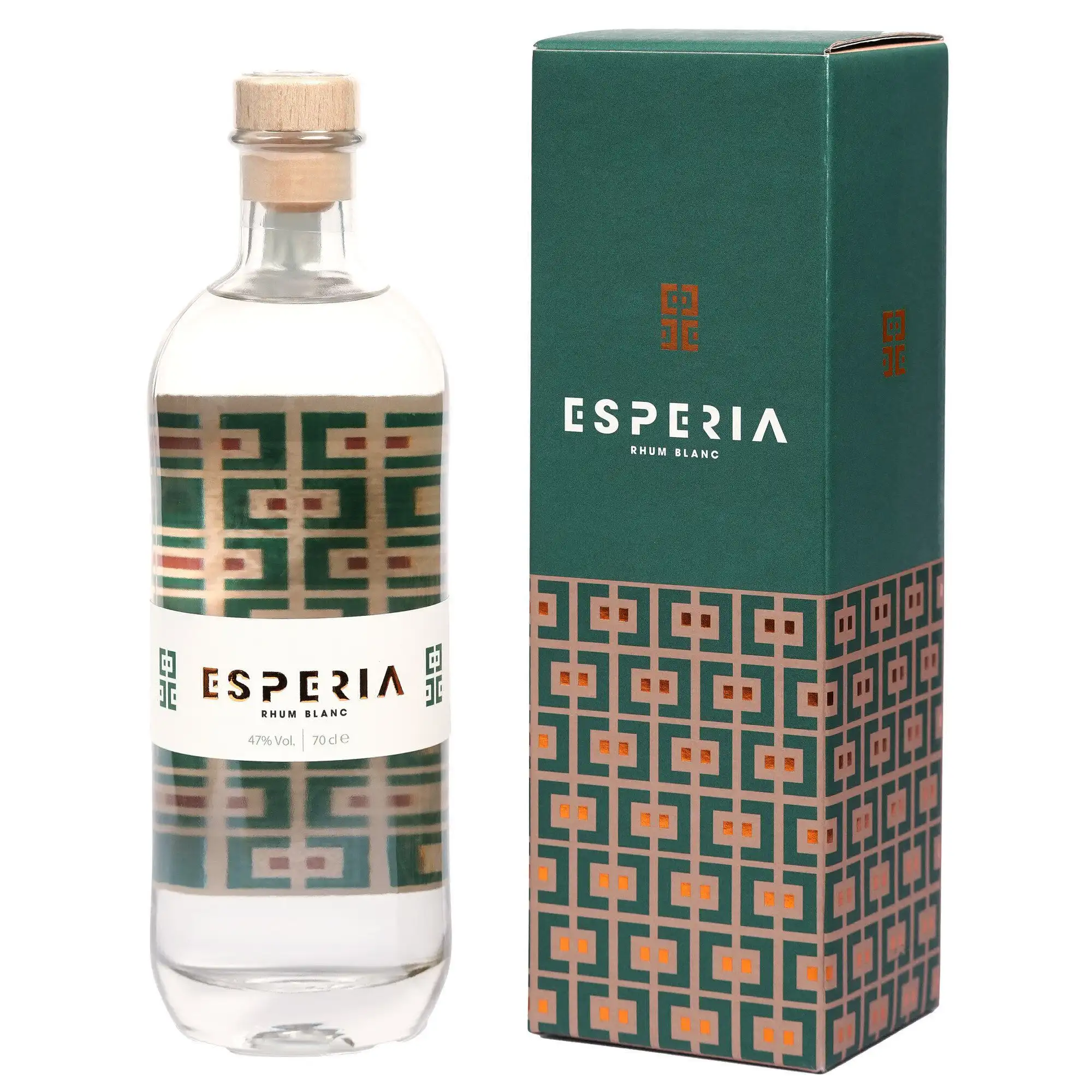 Bottle of Esperia Rhum Blanc