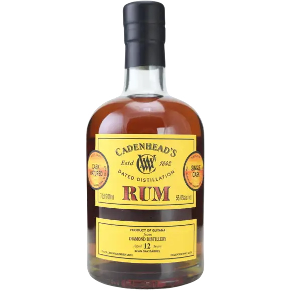 Bottle of Cadenhead‘s Diamond Diamond Distillery 2012
