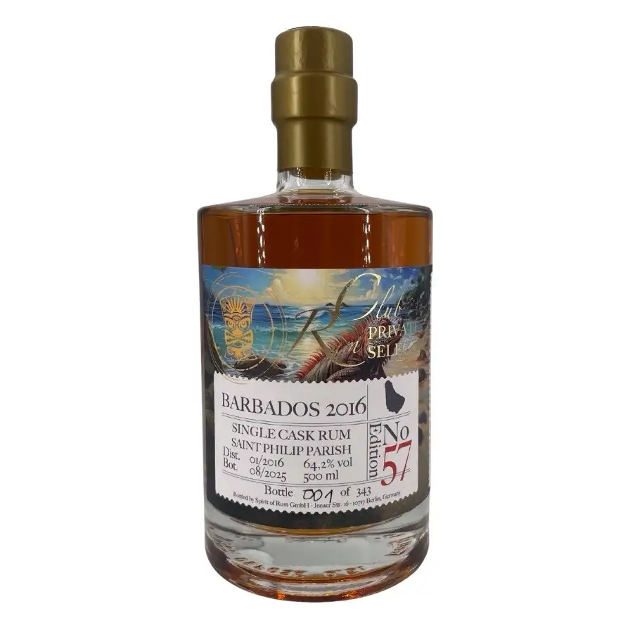 Bottle of Foursquare Rumclub Private Selection Ed. 57 Barbados (Saint Philip Parish) 2016