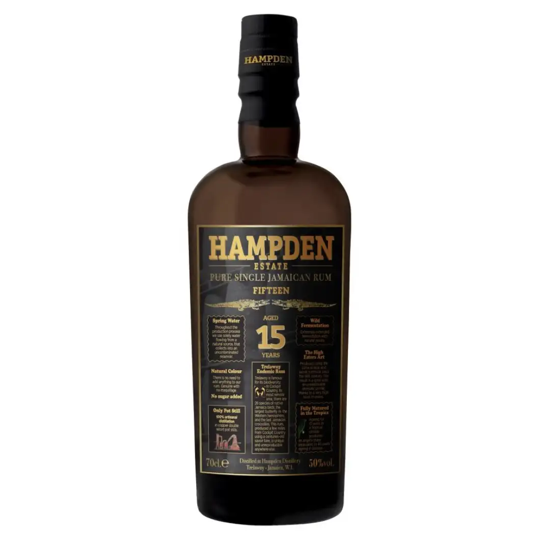 Bottle of Velier Hampden FIFTEEN - Aged 15 Years 2025