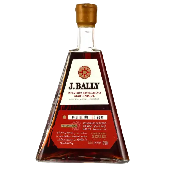 Bottle of J. Bally Brut de Fût (Kirsch Whisky) 2009