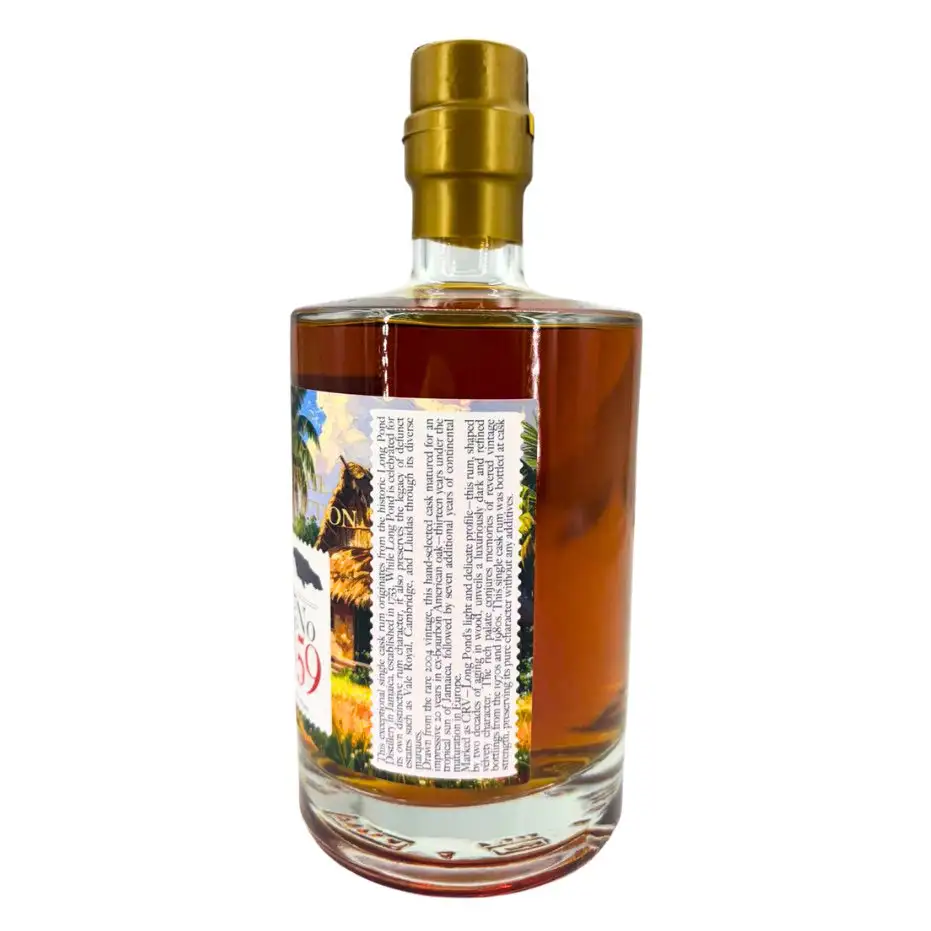 Image haute résolution de Long Pond Rumclub Private Selection Ed. 59 CRV 2004